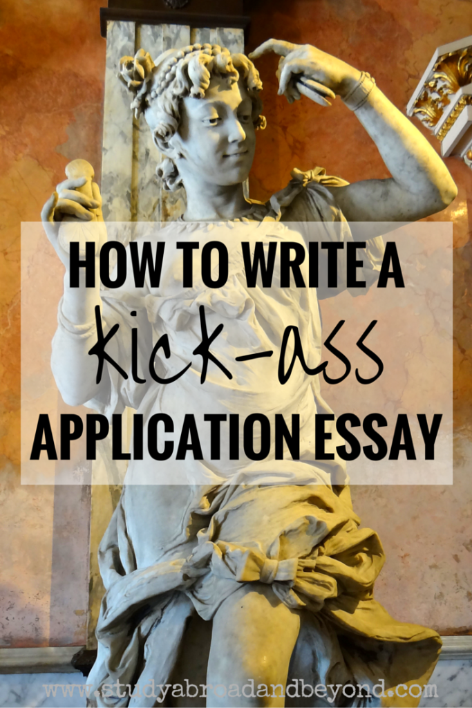 how to write an essay for a study abroad scholarship